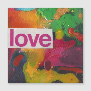 Love watercolor collage