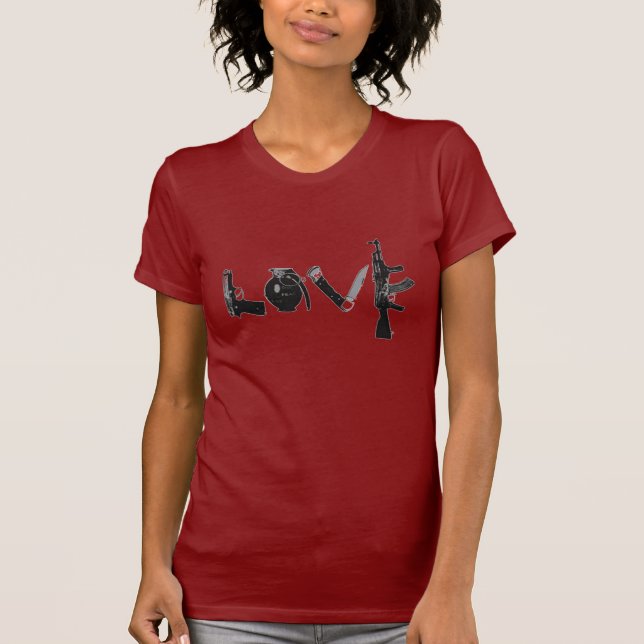 Love Weapons T-Shirt (Front)