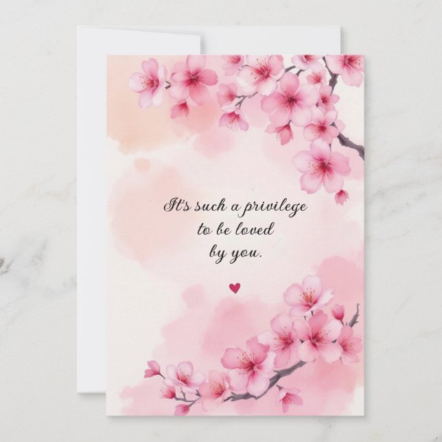 Love Wedding Anniversary Wishes Invitation (Front)