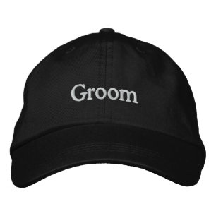 LOVE Wedding Groom Embroidered Hat
