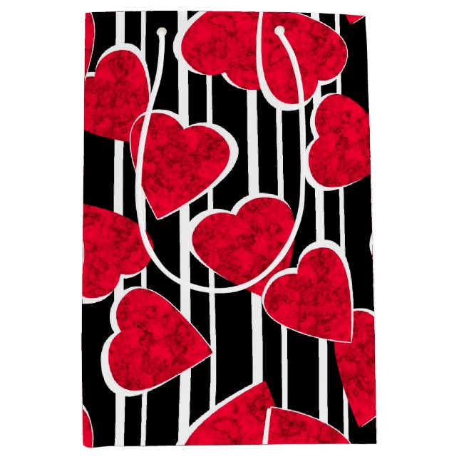 Love, wedding, Valentine's day Medium Gift Bag (Front)