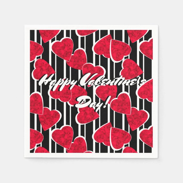 Love, wedding, Valentine's day Napkin (Front)