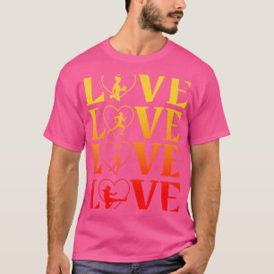 Love Weightlifting Running Basketball Taekwondo Ka T-Shirt