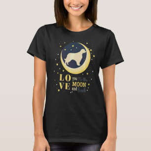 Love Welsh Springer Spaniel Dog To The Moon T-Shirt