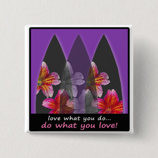 Love What You Do Surfing Button