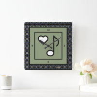 LOVE What You're Doing Clock by Adiela Akoo