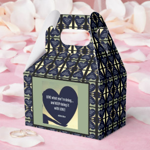 LOVE What You're Doing Favour Boxes by Adiela Akoo