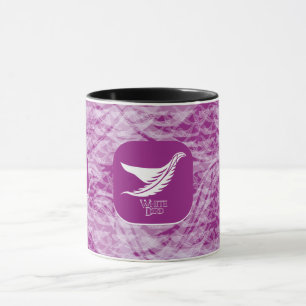 LOVE WHITE BIRD BY MASANSER MUG