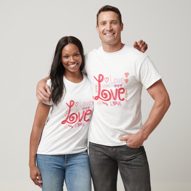LOVE White T-shirt (Unisex)
