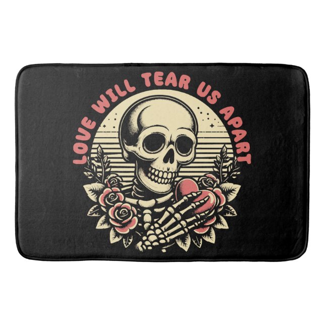 Love Will Tear Us Apart Bath Mat (Front)
