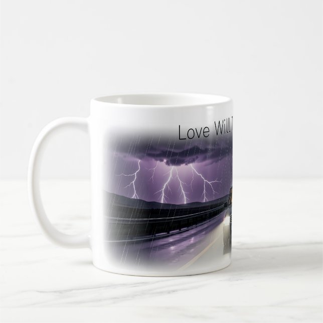 Love Will Tear Us Apart Storm Artistic Ceramic Mug (Left)