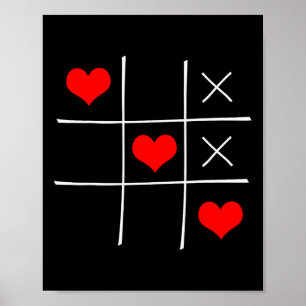 Love Win Valentine Day Heart Women Men Kid Teen Yo Poster