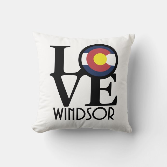 LOVE Windsor Colorado Cushion (Front)