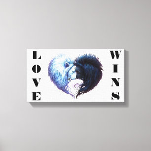 Love Wins Canvas Print