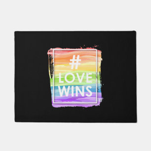 Love Wins Doormat