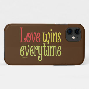 LOVE WINS EVERYTIME valentine's day                Case-Mate iPhone Case