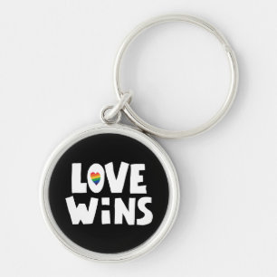 Love Wins Key Ring