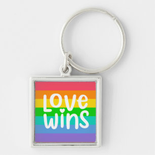 Love Wins Key Ring