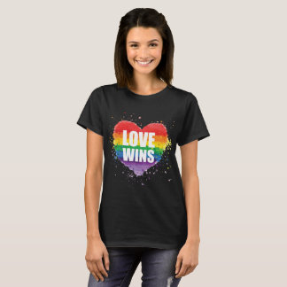 Love Wins LGBT Pride Tshirt For Women