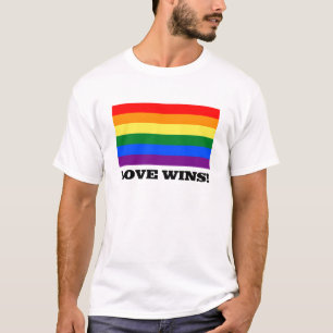 Love Wins rainbow T-Shirt