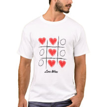 Love Wins Tic Tac Toe Design