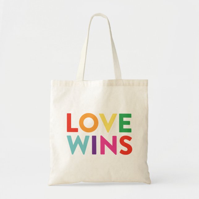 Love Wins Tote Bag (Front)