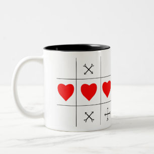 LOVE WINS XOXO Two-Tone COFFEE MUG