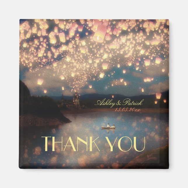Love Wish Lanterns Magnet (Front)