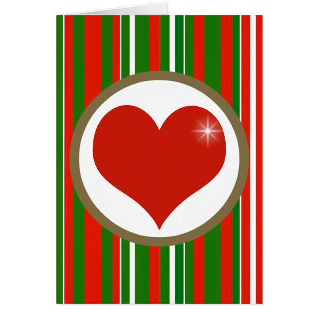 love wishes, hearts design (Front)