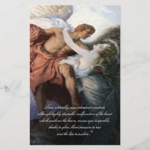 Love with an Angel Stationery