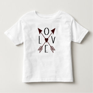 Love with Arrows Toddler T Shirt