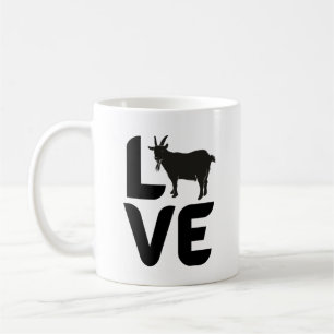 Love with Goat as the O Coffee Mug