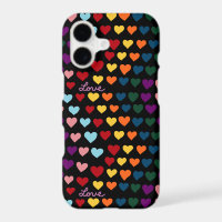 Love With Rainbow of Hearts