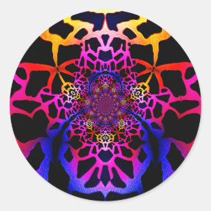 Love within_ classic round sticker