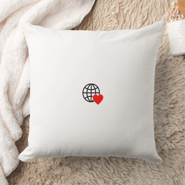 Love Without Borders  Cushion (Blanket)