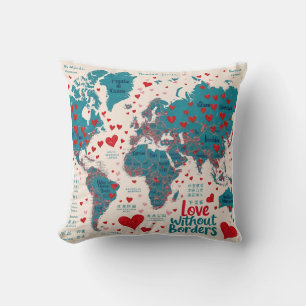 Love Without Borders Cushion