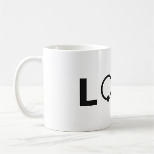 LOVE Wordmark Mug Black