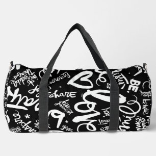 Love Words Duffle Bag