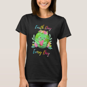 Love World Earth Day 2022 Planet Environmental Flo T-Shirt