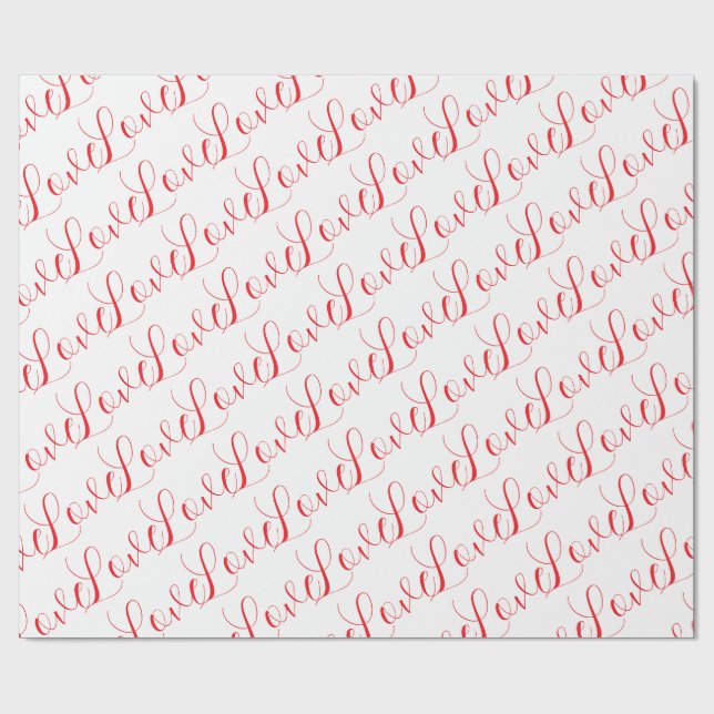 Love Wrapping Paper (Flat)