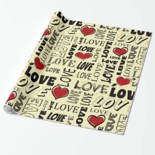 Love Wrapping Paper