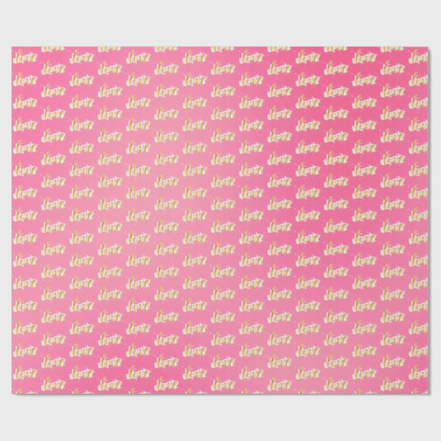 Love Wrapping Paper (Flat)