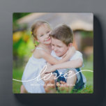 LOVE Writing Custom Frame<br><div class="desc">Simply personalise with your text and photo(s) and create a one-of-a-kind gift for yourself or someone you love! Background colour can be changed to any colour of your choice!</div>