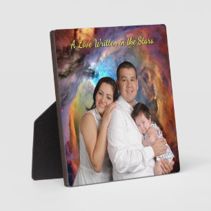 Love Written in the Stars Photo Orion Nebula SQ Plaque