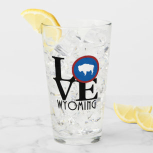 LOVE Wyoming Glass