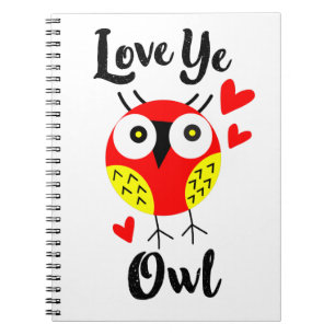 love ye owl notebook