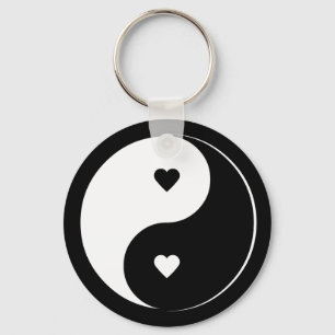 Love Yin Yang keychain