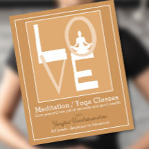 LOVE YOGA Class Meditation Health Therapy 2