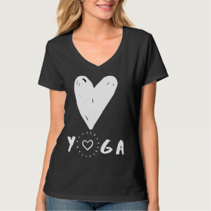 Love Yoga Fitted Scoop T-Shirt