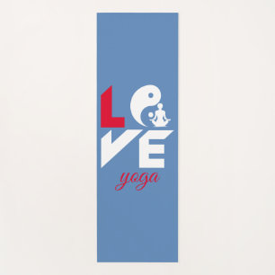 Love yoga yoga mat